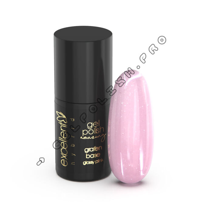 Gel Polish Grafen Easy Base Glossy pink 5ml