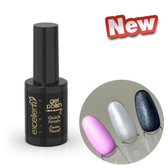 Gel Polish Quick Finish Satin Pearl 10ml