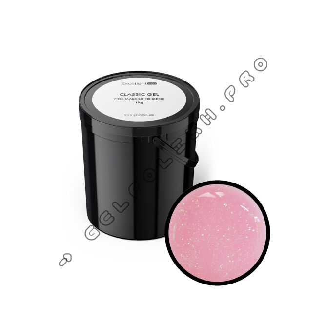 Żel classic pink mask shine shine 1kg