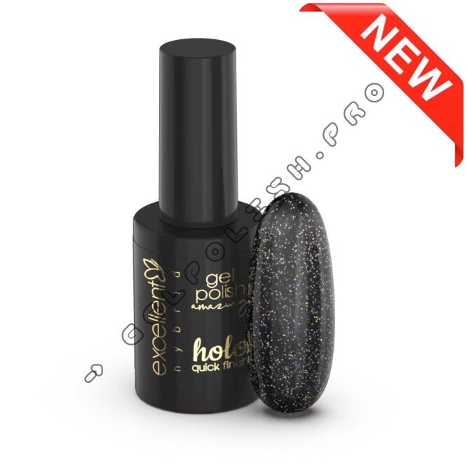 Gel Polish Quick Finish Holo 10ml