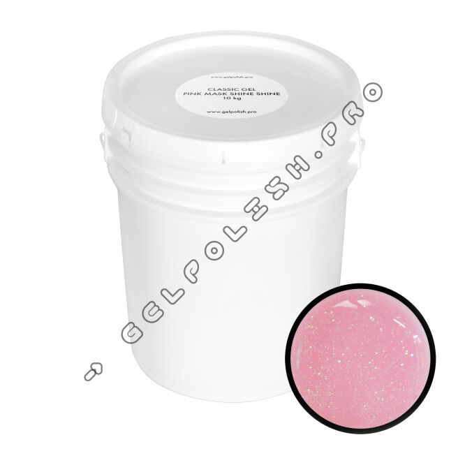 Żel classic pink mask shine shine 10KG