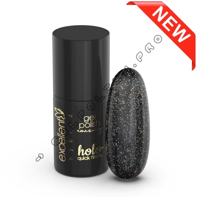 Gel Polish Quick Finish Holo 5ml