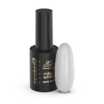 Gel Polish Quick Finish Milky White 10ml