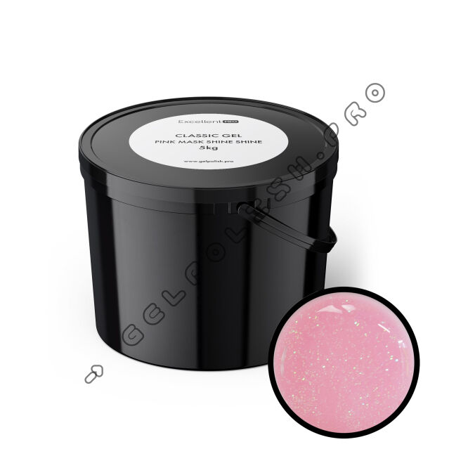 Żel classic pink mask shine shine 5KG