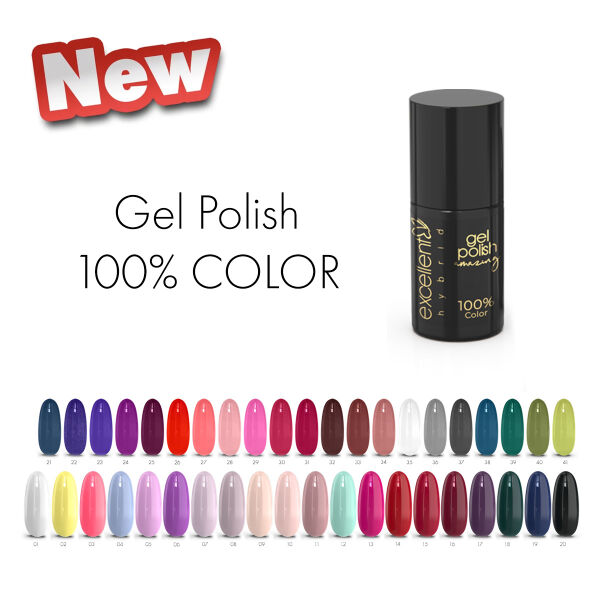 GEL POLISH 100% COLOR