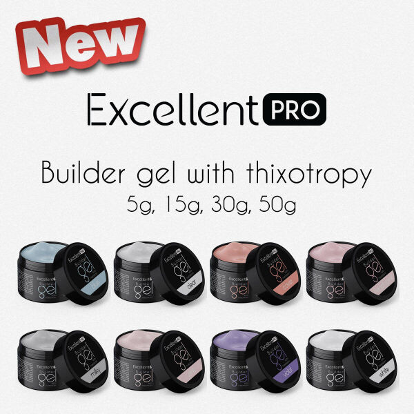 BUILDER GEL WITH THIXOTROPY