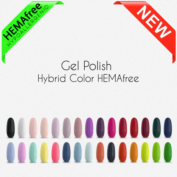 GEL POLISH HYBRID COLOR HEMAFREE