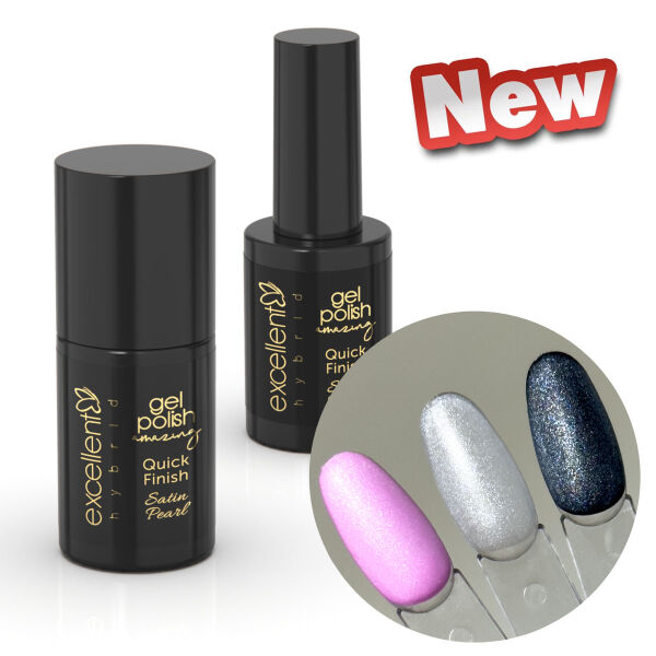 GEL POLISH QUICK FINISH SATIN PEARL